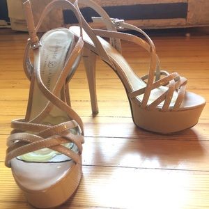Chinese Laundry Nude Platform Heels